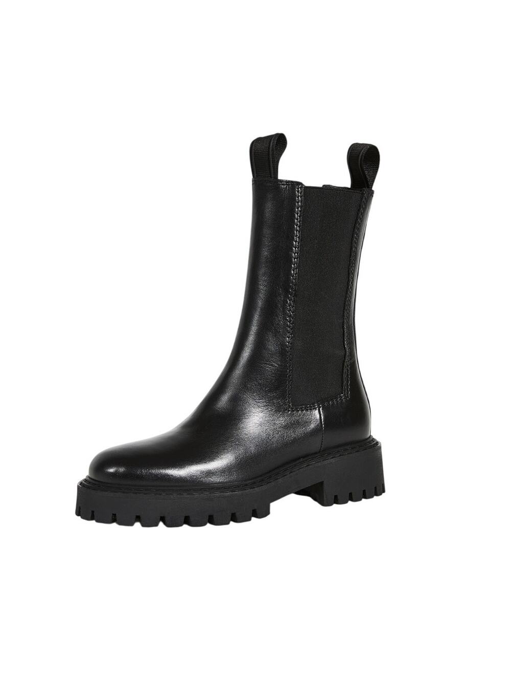 Last Chunky Black Angie Chelsea Boots Size 40 EU